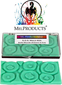 2A - Bullet Wounds (Enter/Exit) SOS Mold | MEL Products USA