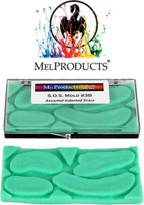 MEL Products SOS Mold 3B Assorted Indented Scars